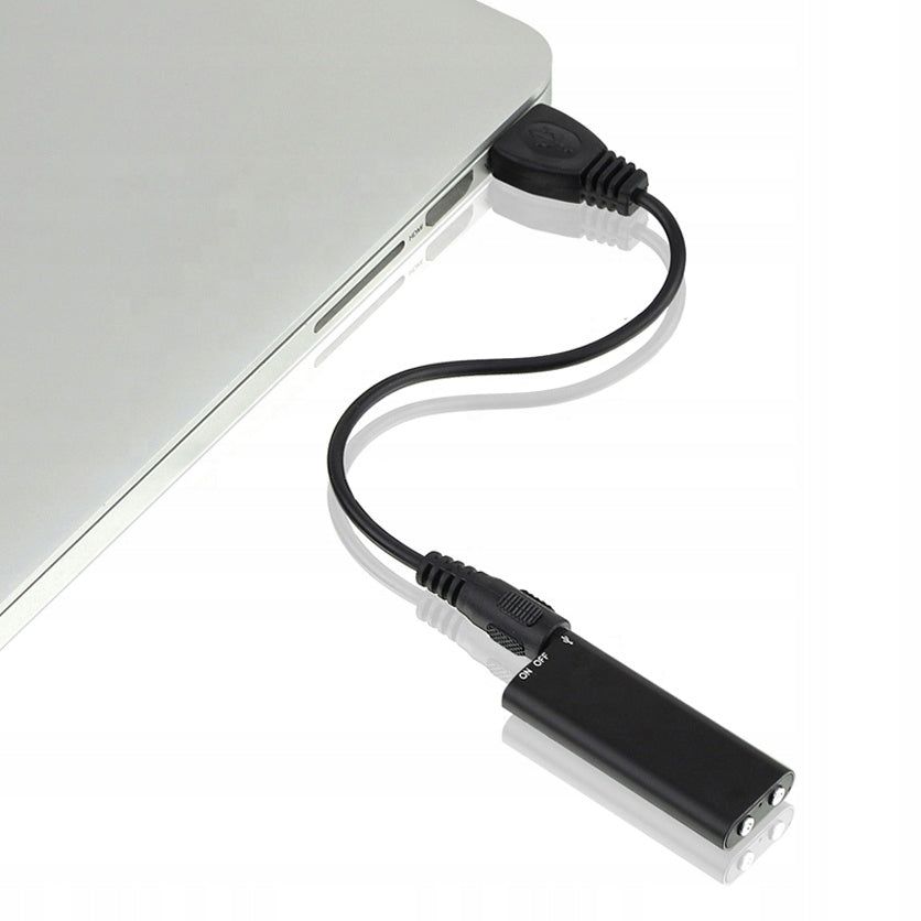 MINI SPY WIRETAP BUG SMALL VOICE RECORDER 16GB VOICE DETECTION 2 MODES Packaging status original