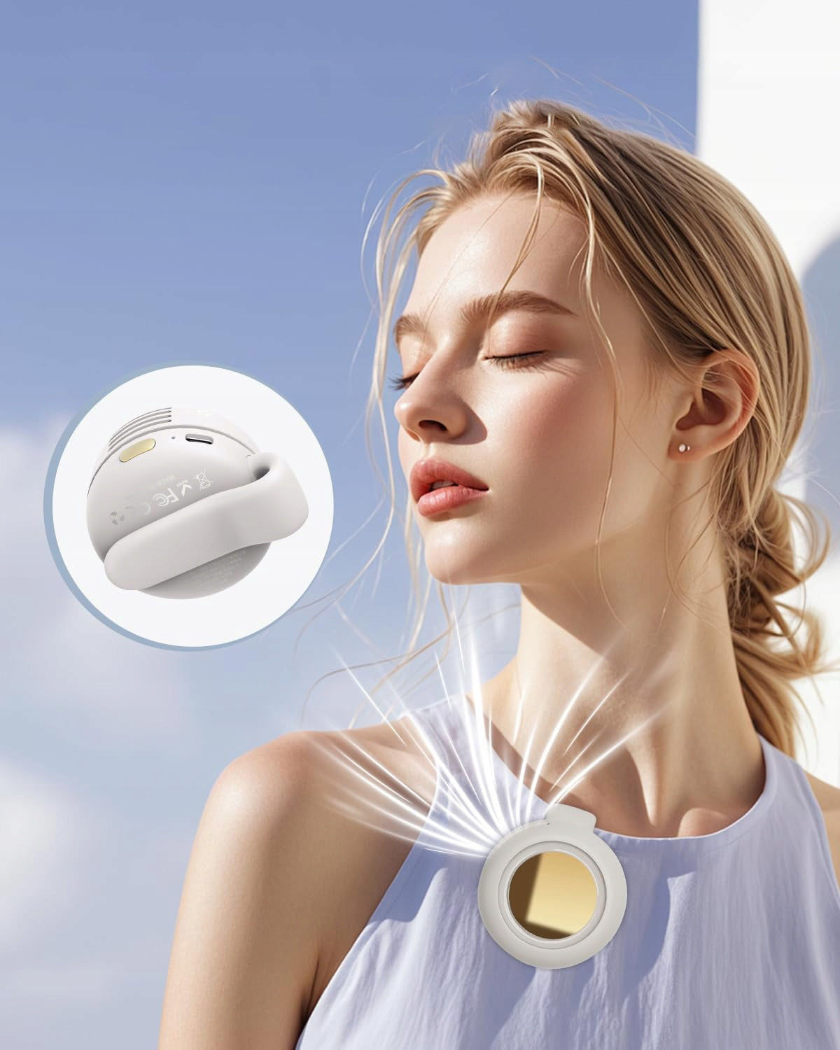 MINI USB FAN PORTABLE 3-LEVEL ADJUSTMENT WITH CLIP Manufacturer code ZGEER JHVUVUI