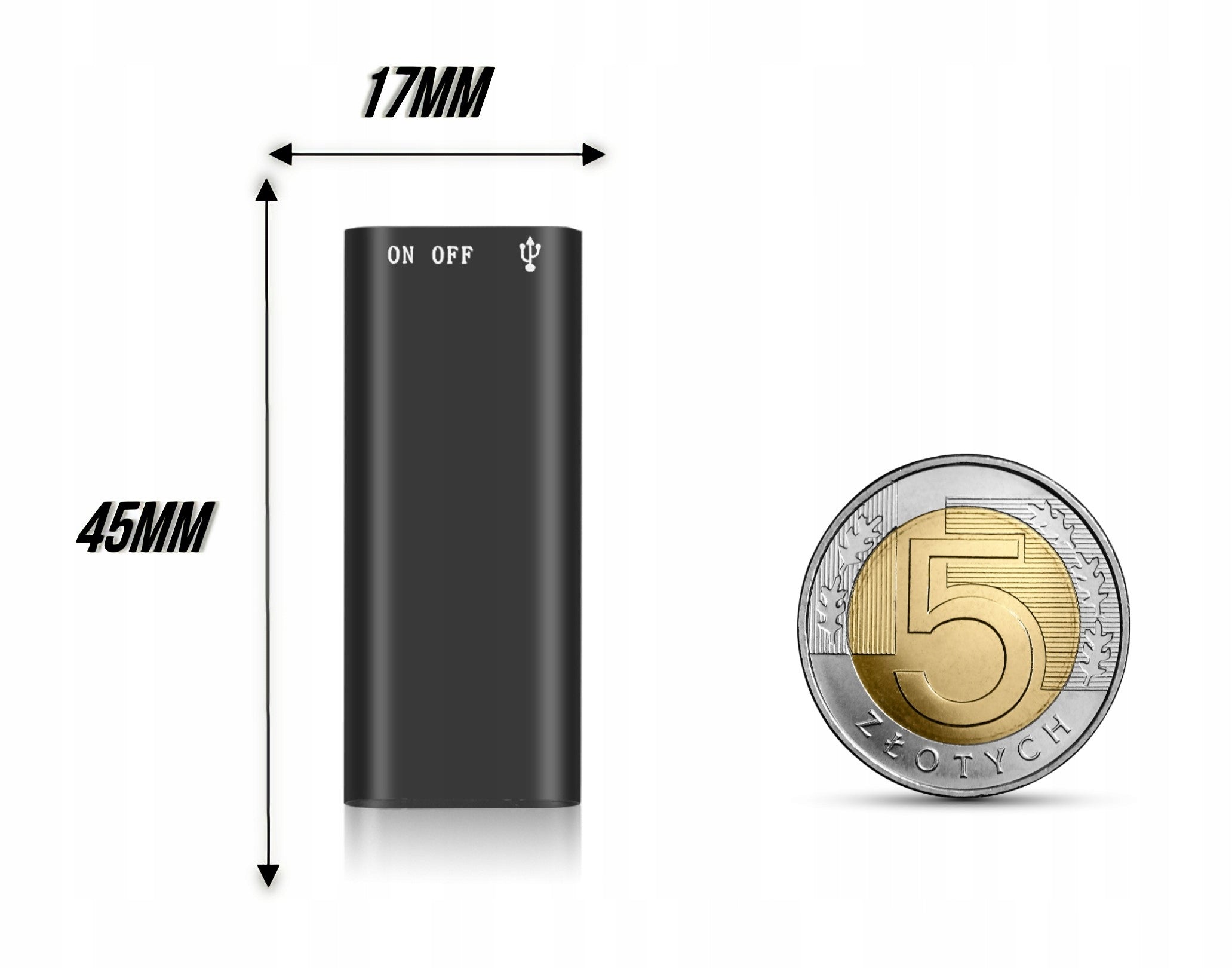 MINI VOICE RECORDER EAVESDROPPING SPY FLASH DRIVE UNIQUE VOICE ACTIVATION CABLE Packaging status original