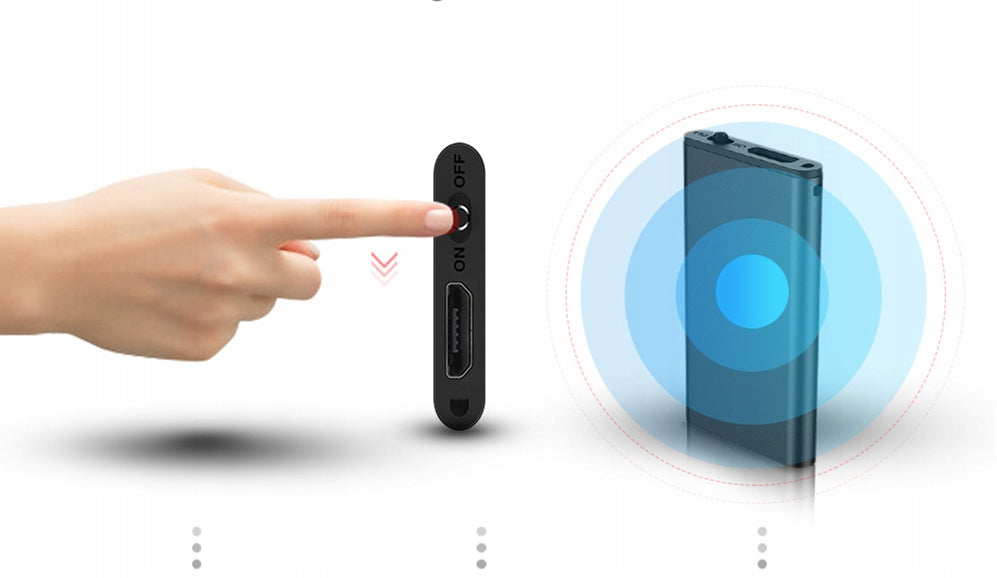 MINI VOICE RECORDER SMALL SPY WIRETAP WITH VOICE DETECTION GWA. 2 YEARS Manufacturer code 410043041