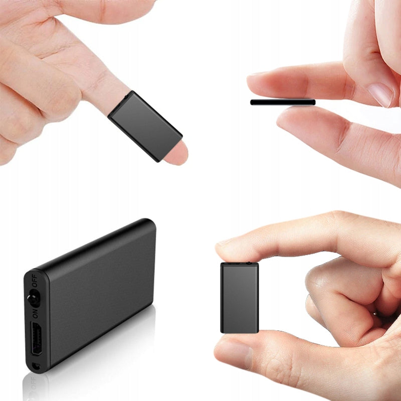 MINI VOICE RECORDER SMALL SPY WIRETAP WITH VOICE DETECTION GWA. 2 YEARS