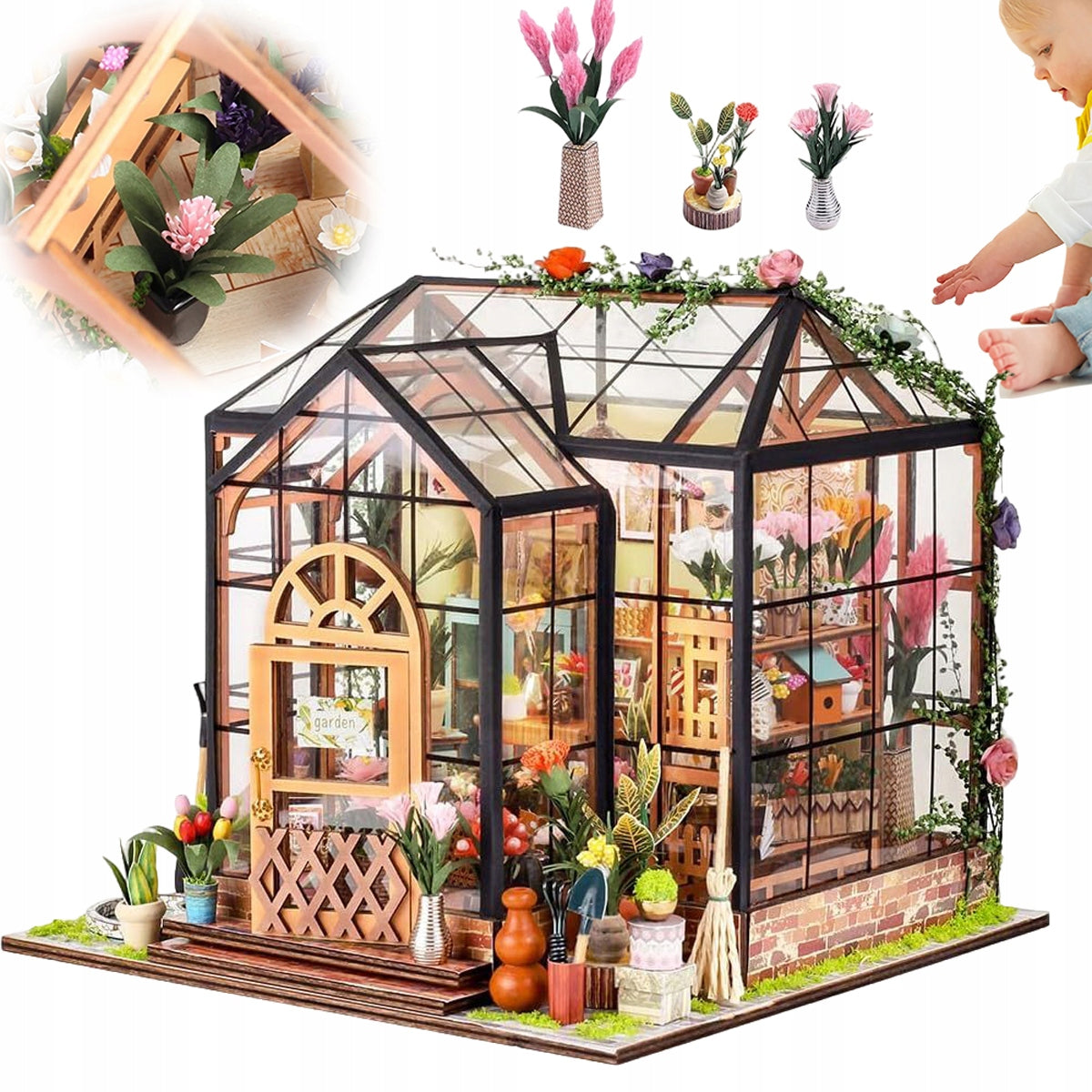 MINIATURE COTTAGE DIY HIGH QUALITY MODEL GIFT FOR CRAFT LOVERS