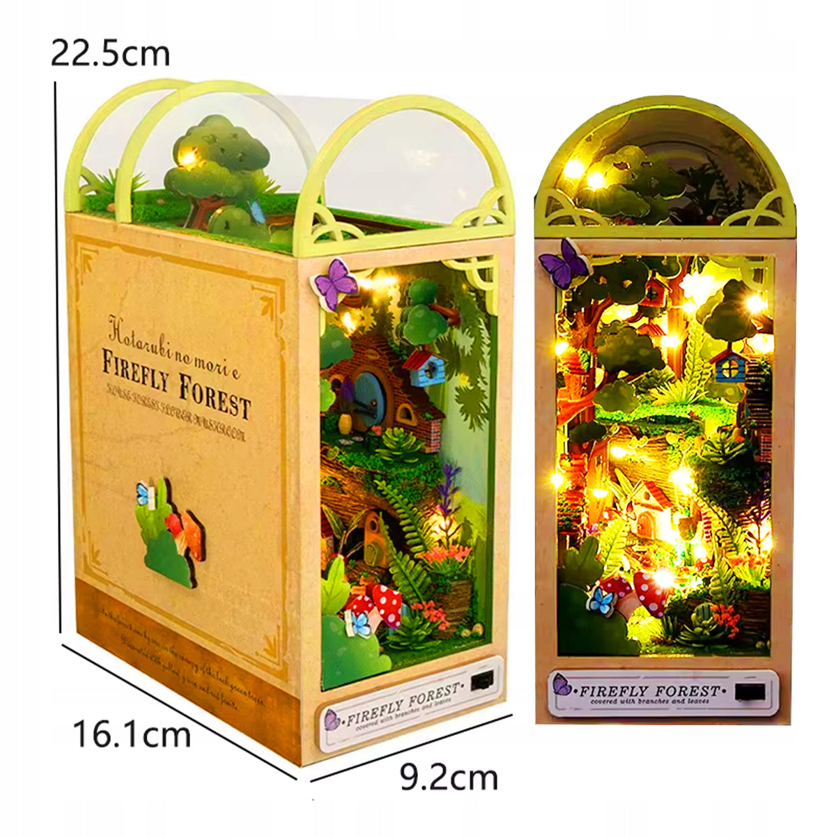 MINIATURE HOUSE PUZZLE 3D WOODEN PUZZLE WITH LIGHTING SET DIY LARGE Manufacturer code 008438 MINIATUROWY DOMEK DIY PRZESTRZENNY