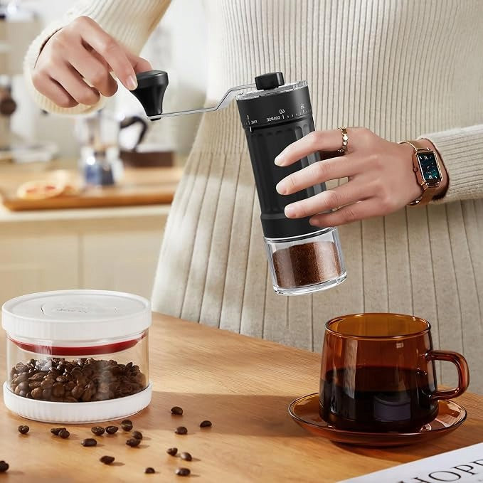 MINYARDIK 40 Degree Ceramic Incandescent Coffee Grinder 2in1 Manufacturer code BNDL-V02