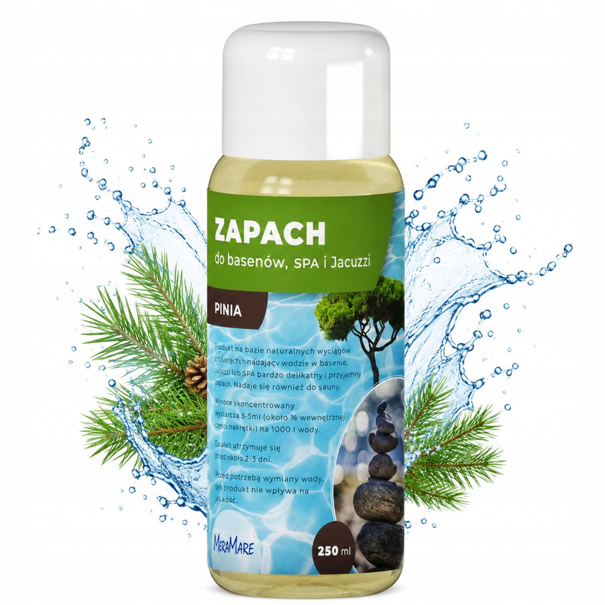 MIRAMARE Scent for SPA jacuzzi swimming pool PINIA 250ml concetrate