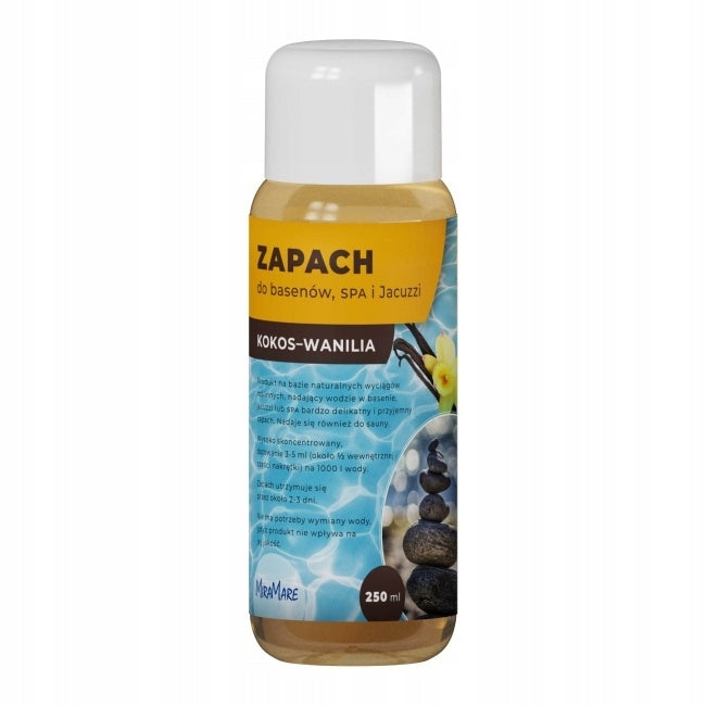 MIRAMARE Scent for jacuzzi pool AROMA COCONUT VANILLA FRAGRANCE for POOL 250