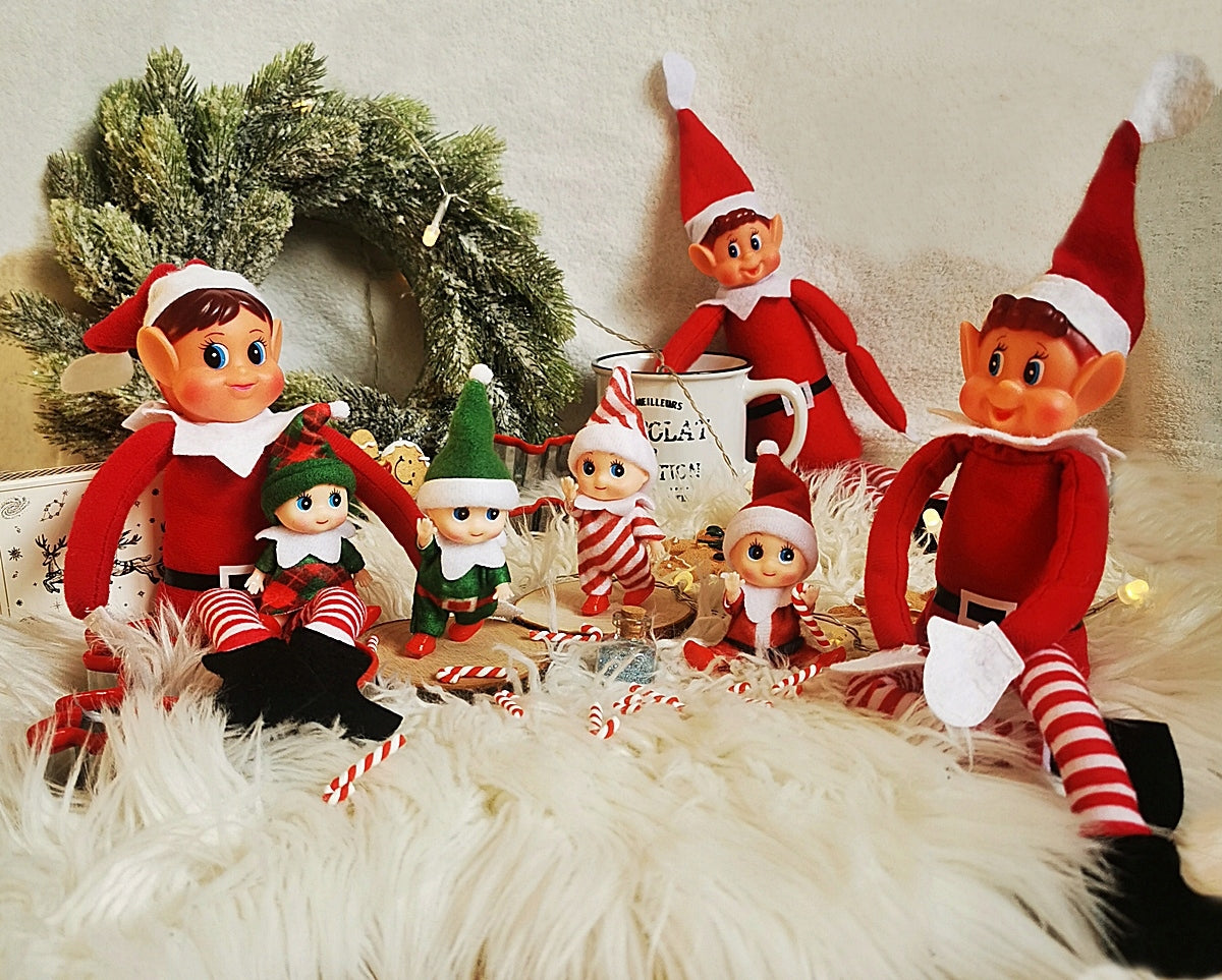 MISCHIEVOUS ELF Girl plush toy behaving badly gnome original Manufacturer code Psotny Elf Elves Behaving Badly