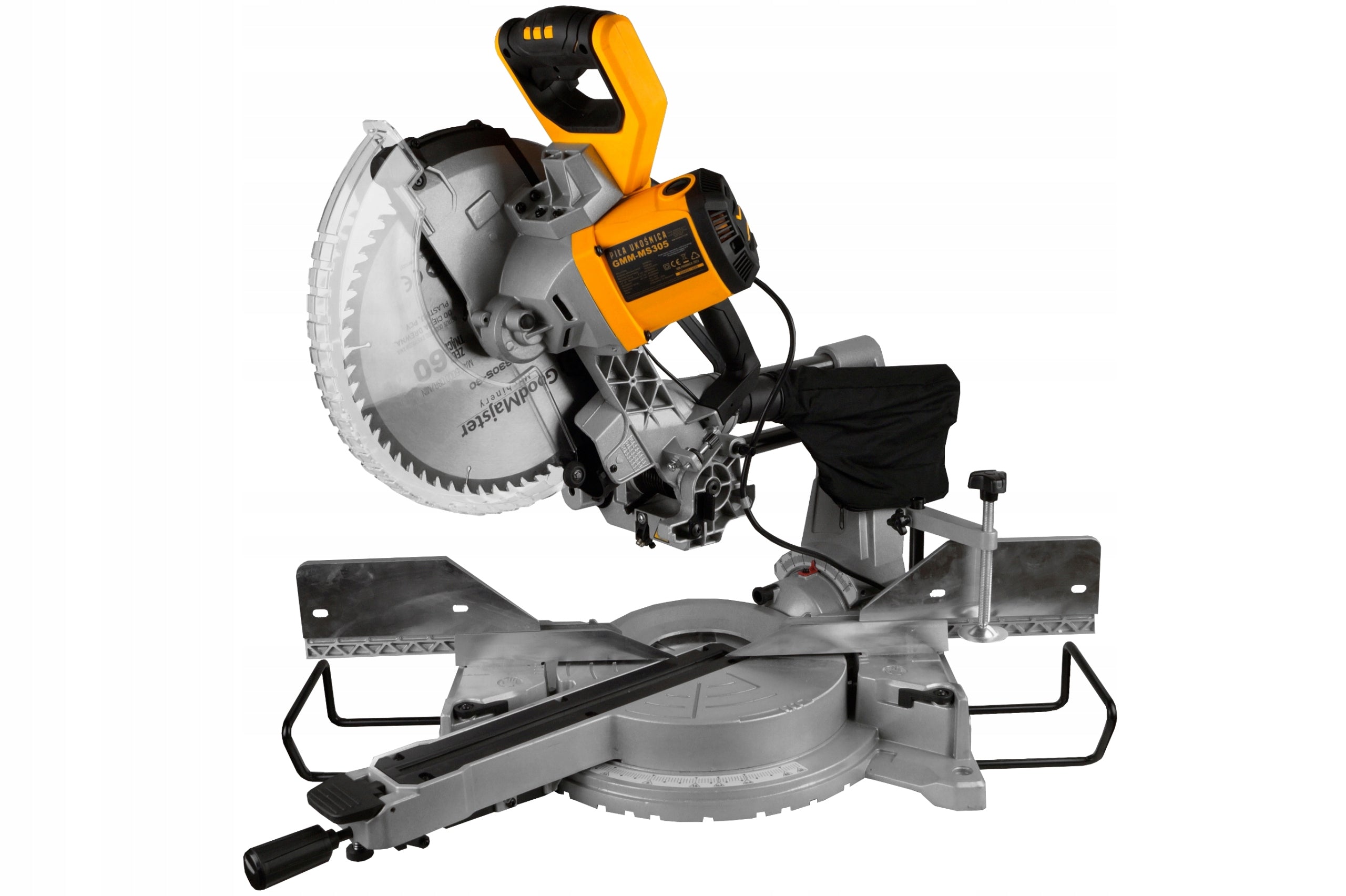 MITER SAW WITH FEED Laser BEVEL SAW Cap 2000W 305mm GMM-MS305 Packaging status original