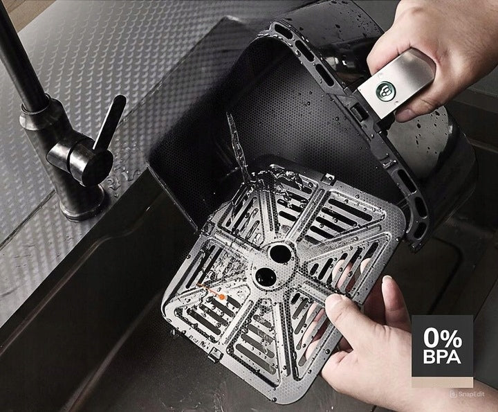 MIUI FRYTKOWNICA BEZTŁUSZCZOWA POWIETRZNA XIAOMI MIUI srebrny/szary 1400 W Manufacturer code AIR FRYER MIUI