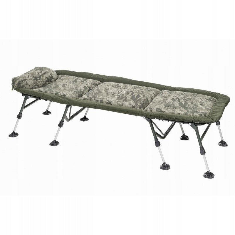 MIVARDI Carp Bed Bedchair CamoCODE Flat8 M-BCHCC8