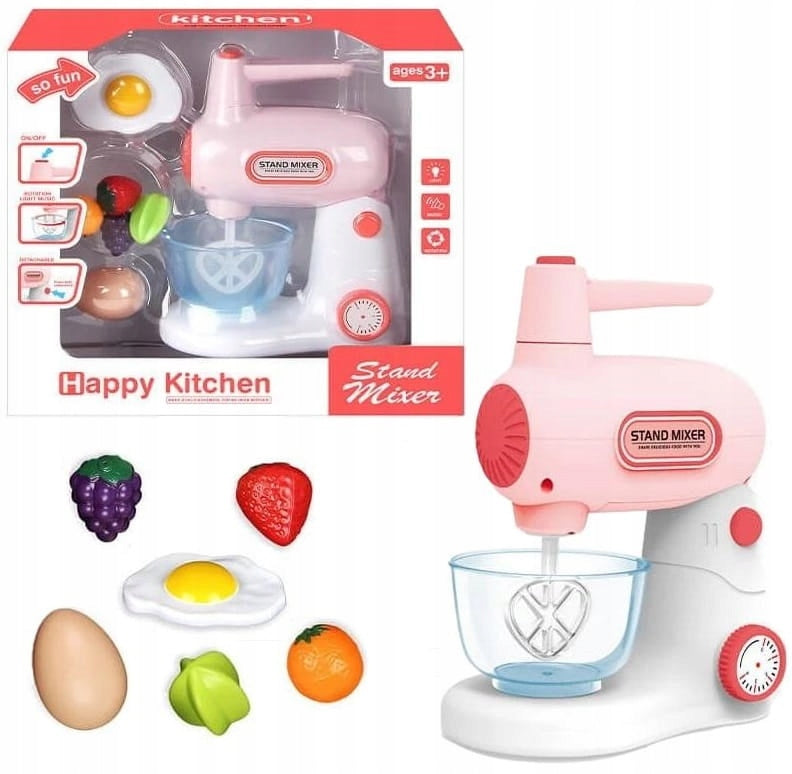MIXER FOOD PROCESSOR BATTERY OPERATED LIGHT SOUND AGD + ACCESSORIES Manufacturer code K6871
