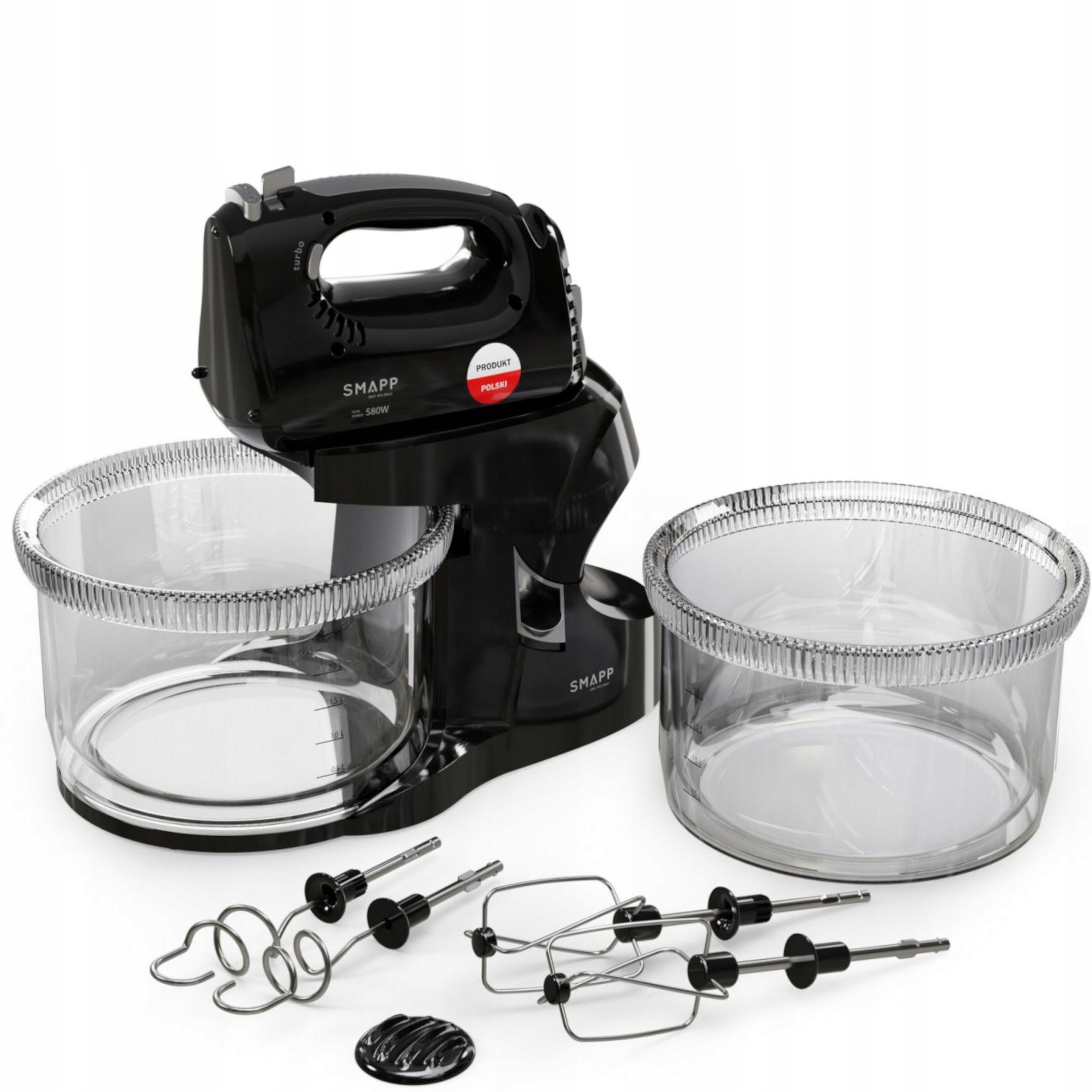 MIXER WITH TWO BOWLS 451.88 SMAPP 580W Polish PRODUCT HAND MIXER