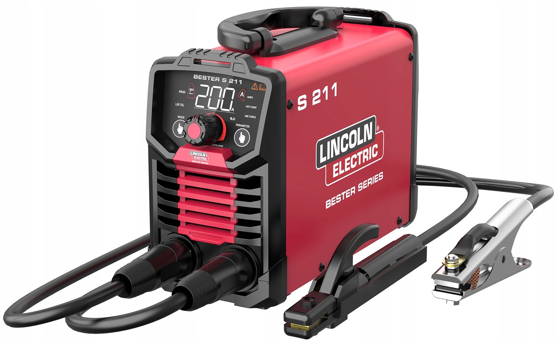 MMA Lincoln Electric Bester S 211 Electrode Inverter Welder Manufacturer code B18268-1