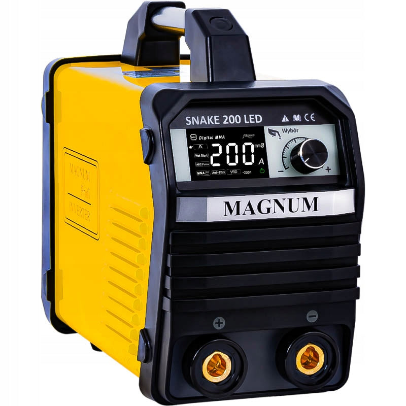 MMA MAGNUM SNAKE 200 LED 200A inverter welder Brand Magnum