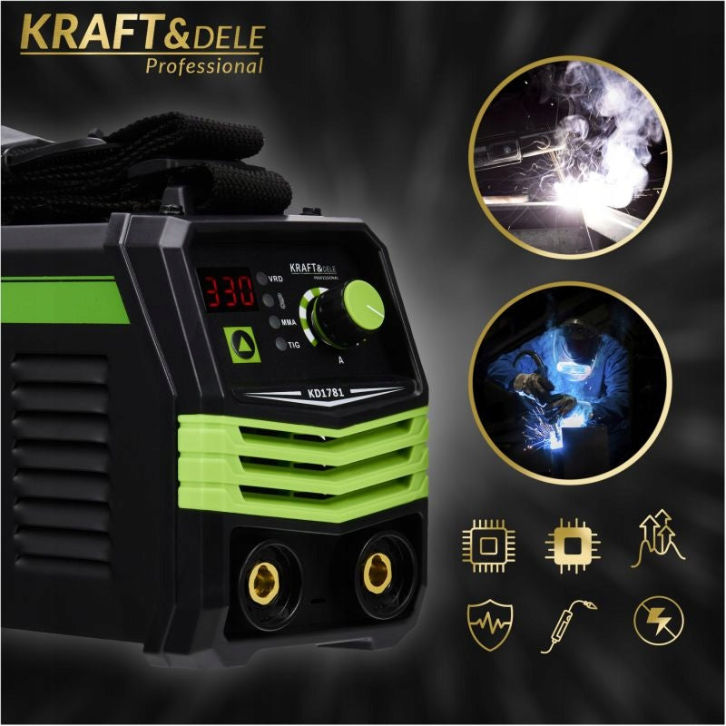 MMA TIG LIFT VRD 330A INVERTER WELDER – 20 – 330A ADJUSTMENT, 230V STRONG\ Welding methods MMA TIG