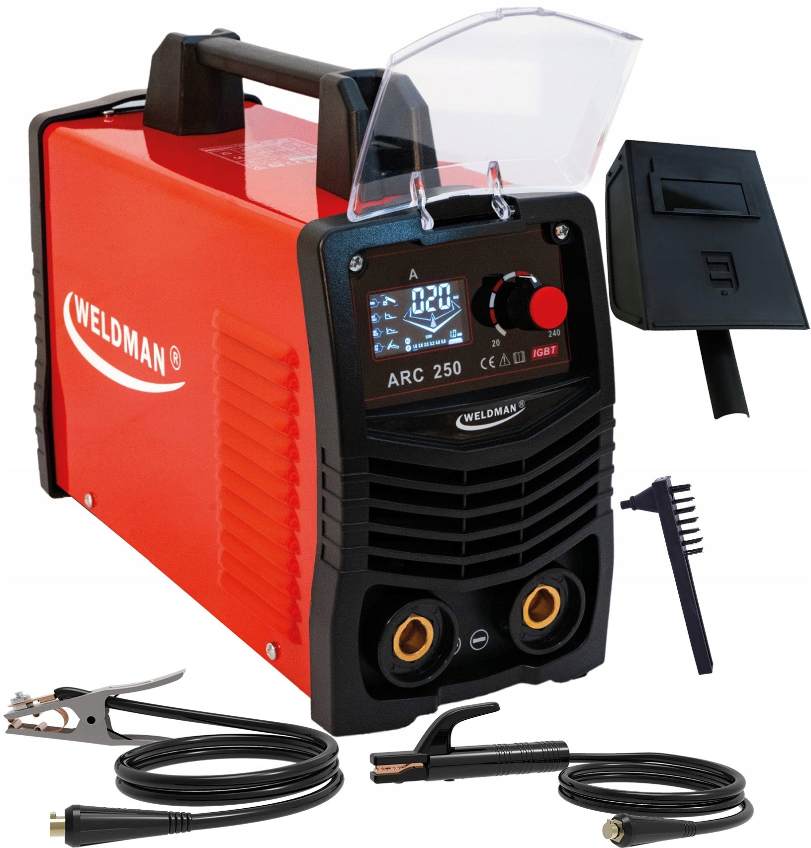 MMA / TIG inverter electrode welder ARC 250 WELDMAN 240 A 60%