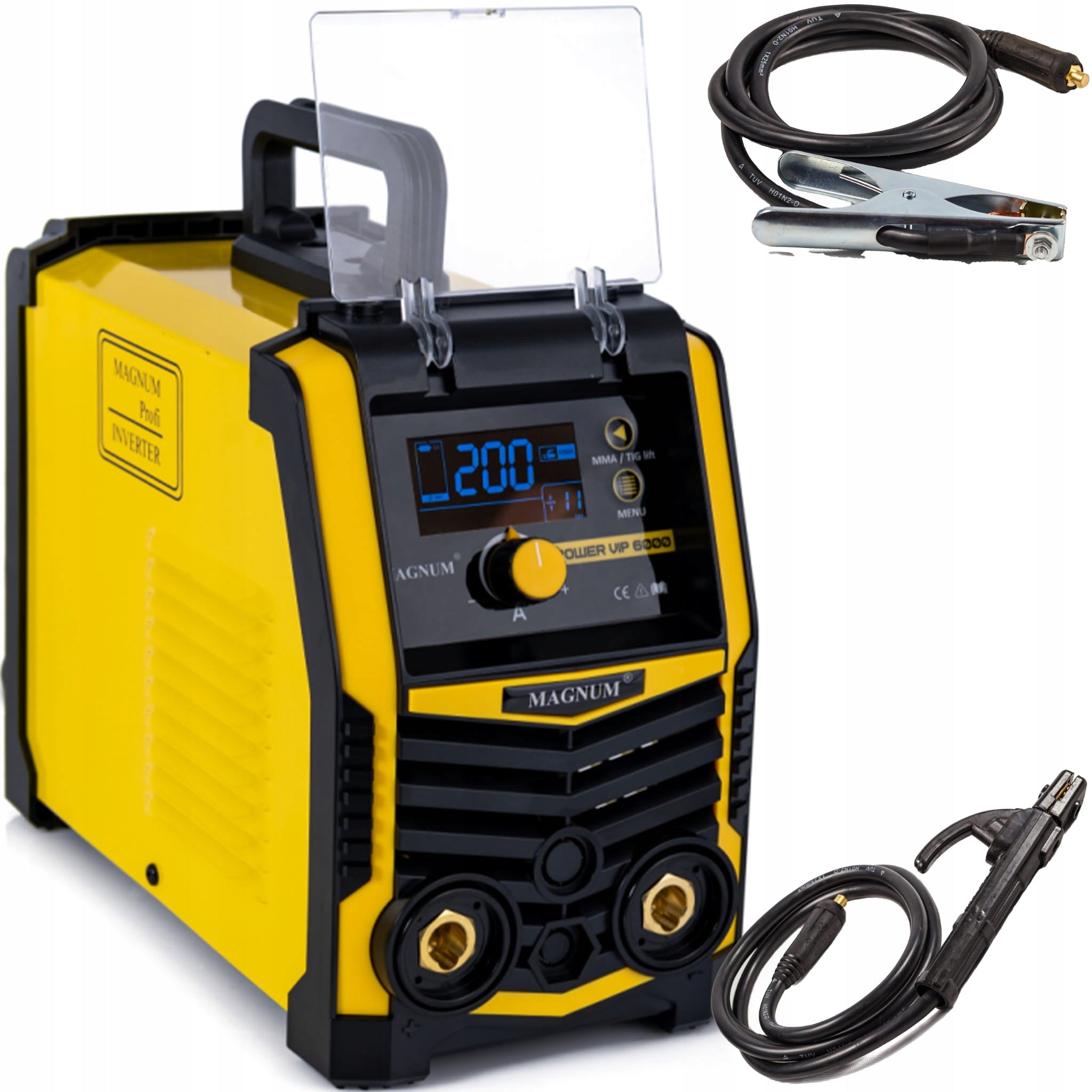 MMA inverter welder MAGNUM POWER VIP 6000 LCD synergy