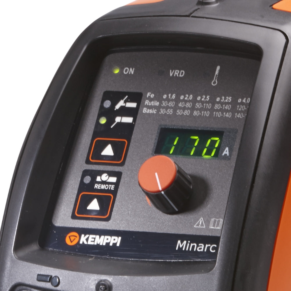 MMA welder Kemppi MINARC EVO 180 inverter Manufacturer code 61002180