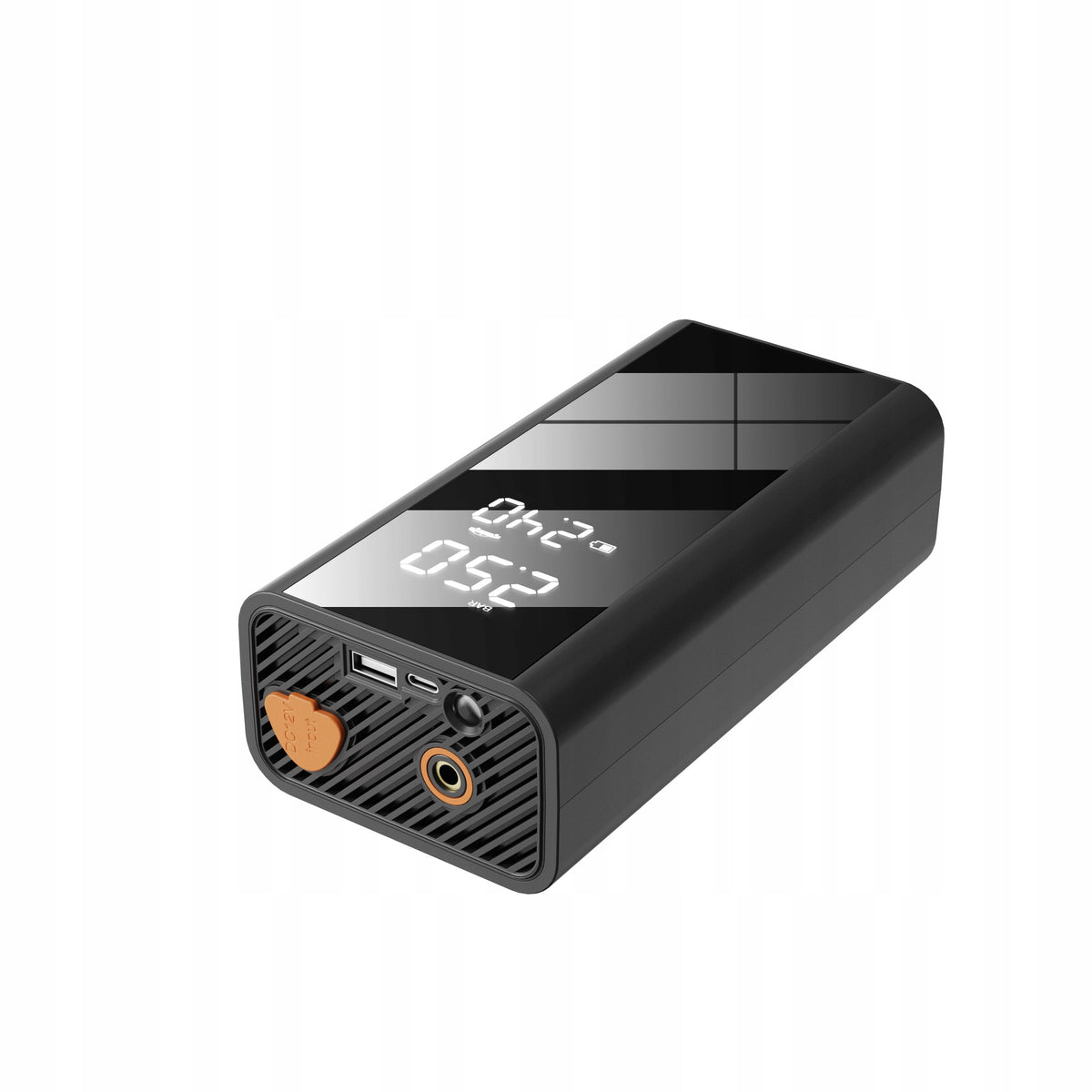 MOCNY JUMP STARTER ROZRUCHOWY Z KOMPRESOREM 2000A POWERBANK LATARKA LED 12V Brand EAFC
