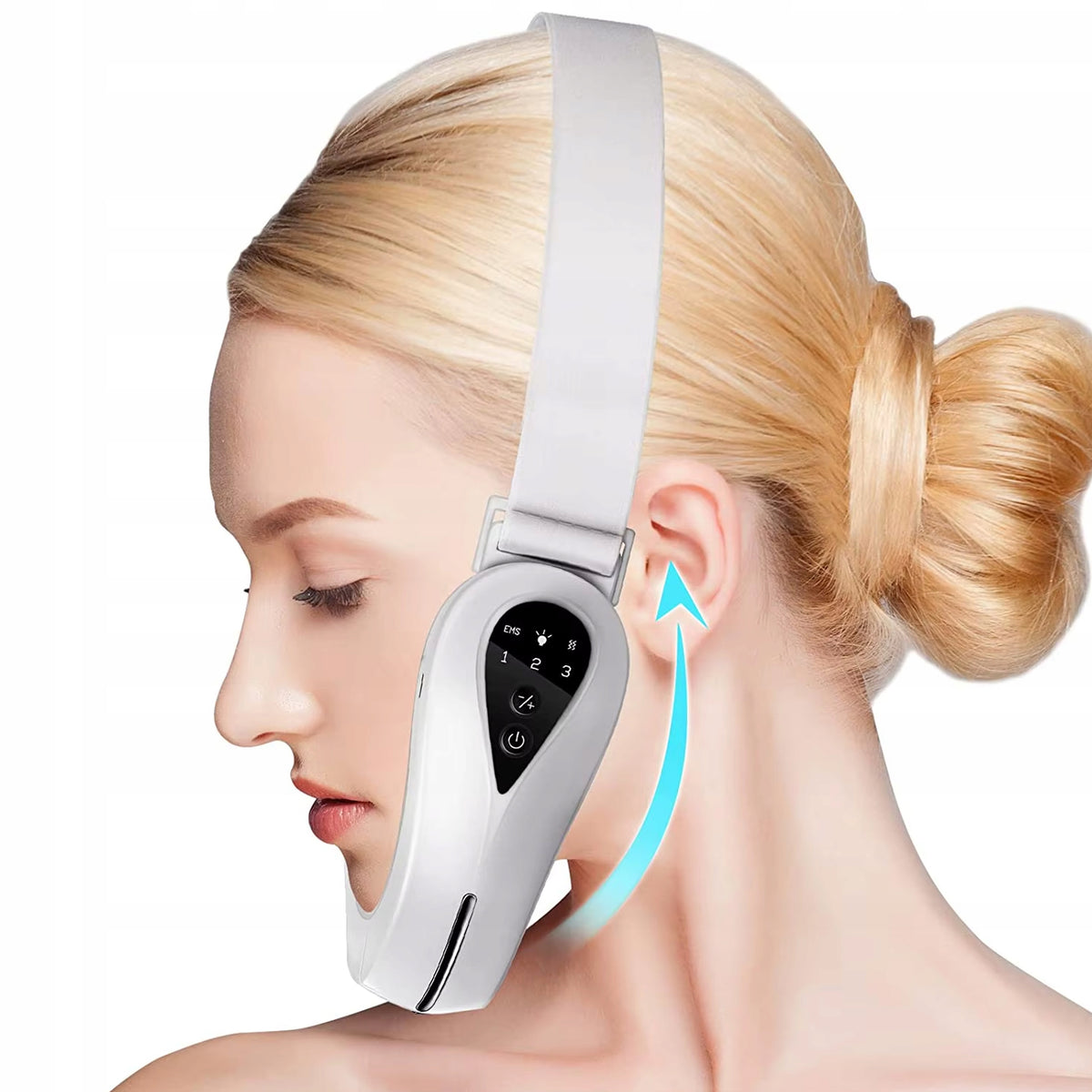 MODELING FACE MASSAGER EMS USB PHOTOTHERAPY FOR CHIN 400MAH Medical device no