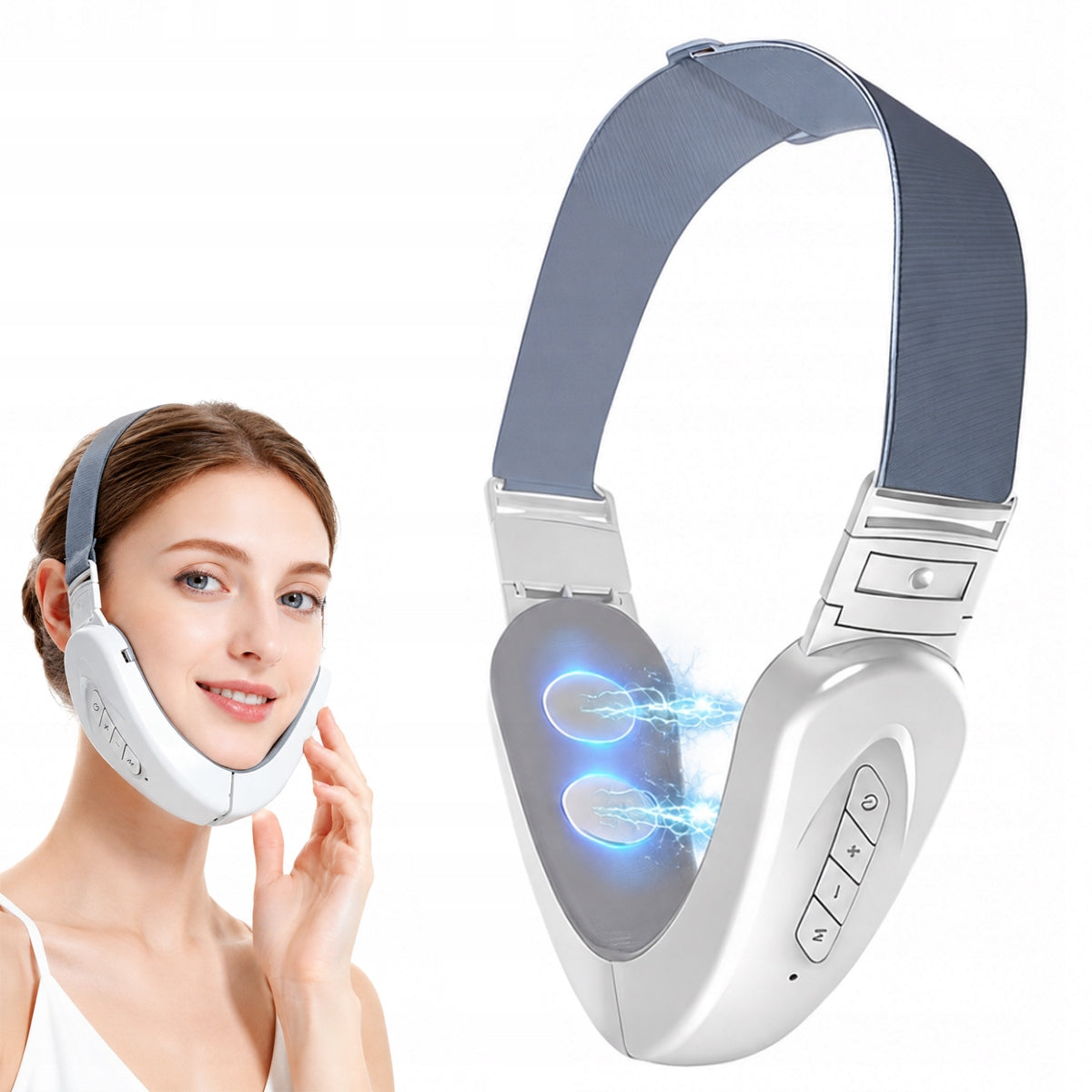 MODELING FACE MASSAGER LIFTING EMS USB ON CHIN