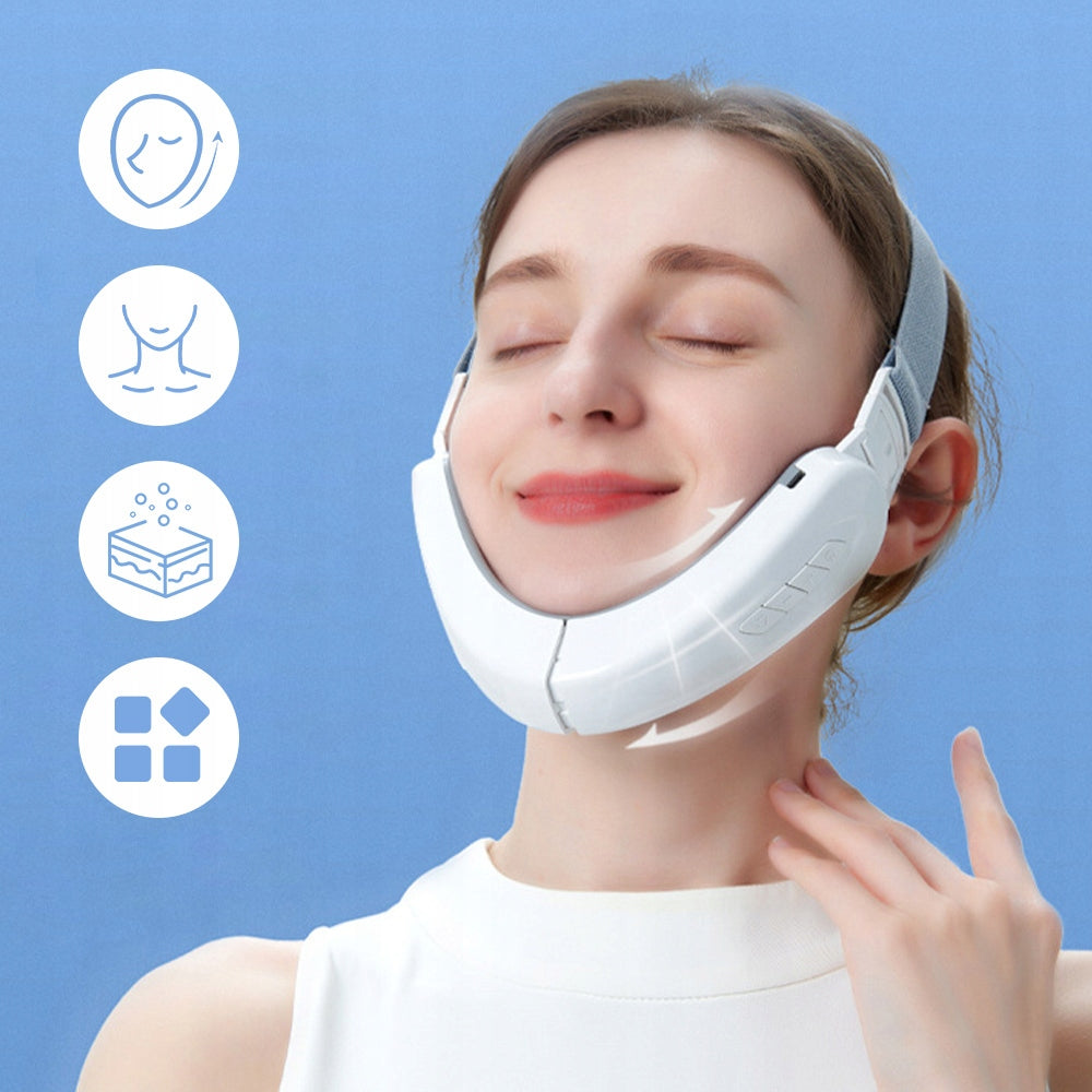 MODELING FACE MASSAGER USB PHOTOTHERAPY FOR CHIN 155MAH 6 TYPE Medical device no
