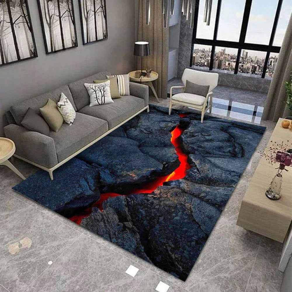 MODERN 3D CARPET WITH LAVA EFFECT FOR LIVING ROOM BEDROOM LARGE PREMIUM 140x200 Manufacturer code DYWK_114 140x200