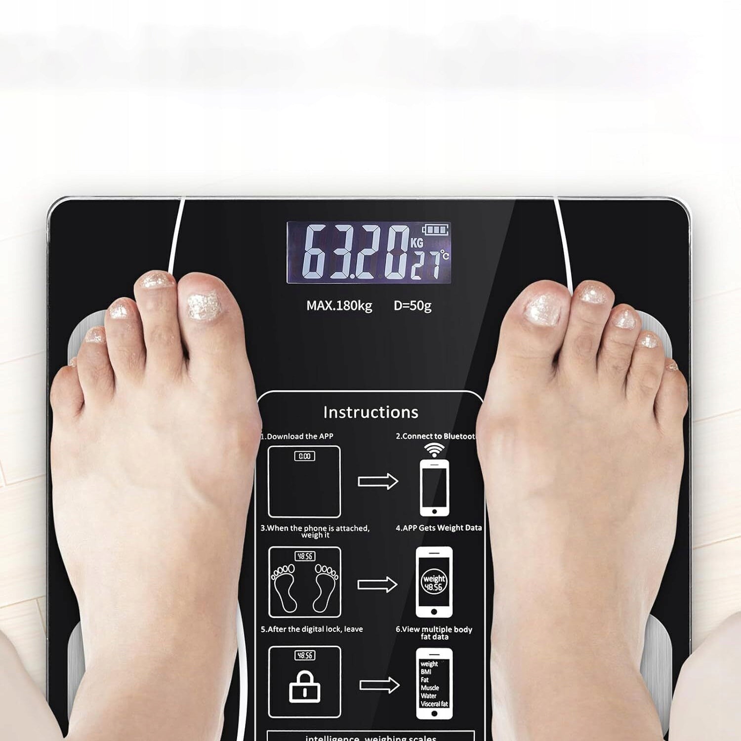 MODERN ANALYTICAL SCALE BLUETOOTH CONNECTIVITY ACCURATE READINGS Kind electronic