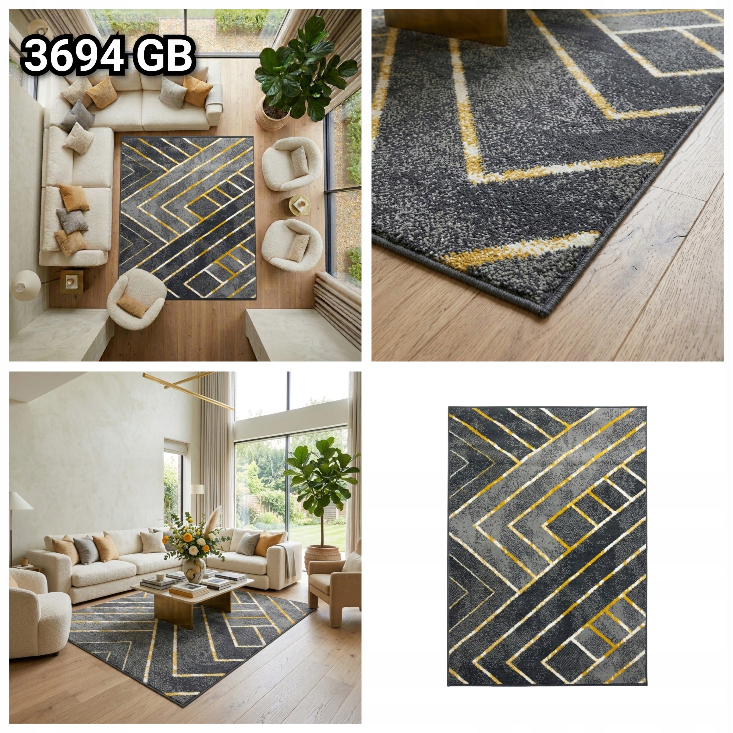MODERN CARPET FOR LIVING ROOM LARGE 300x400 FOR ROOM VARIOUS DESIGNS Brand Sindbad