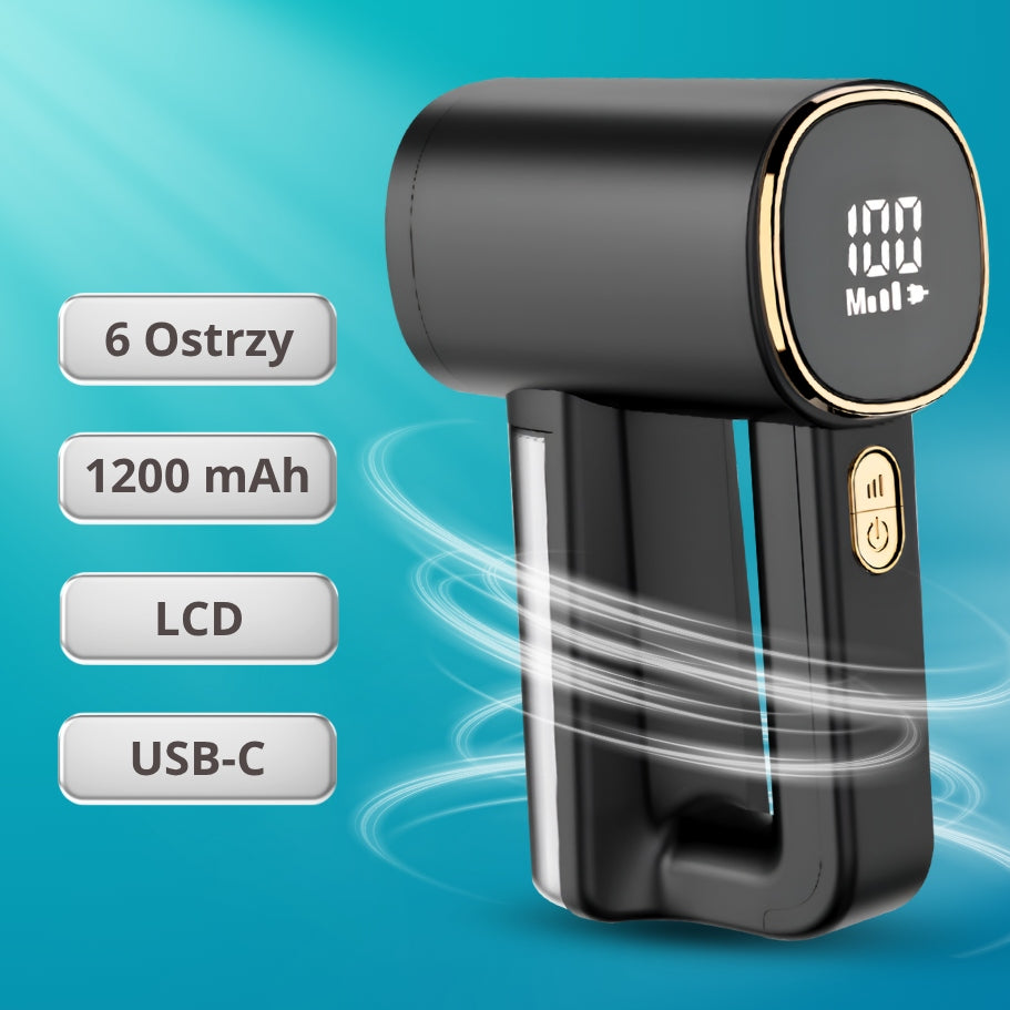 MODERN LARGE RAZOR SHAVER FOR CLOTHES UPHOLSTERY SWEATERS CORDLESS Packaging status original