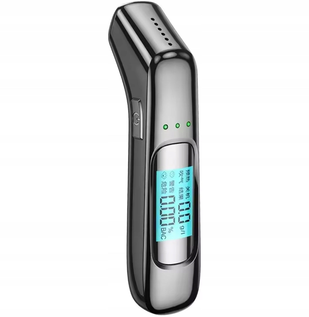 MODERN NON-CONTACT BREATHALYZER MOUTHLESS LED DIGITAL DISPLAY v2.0