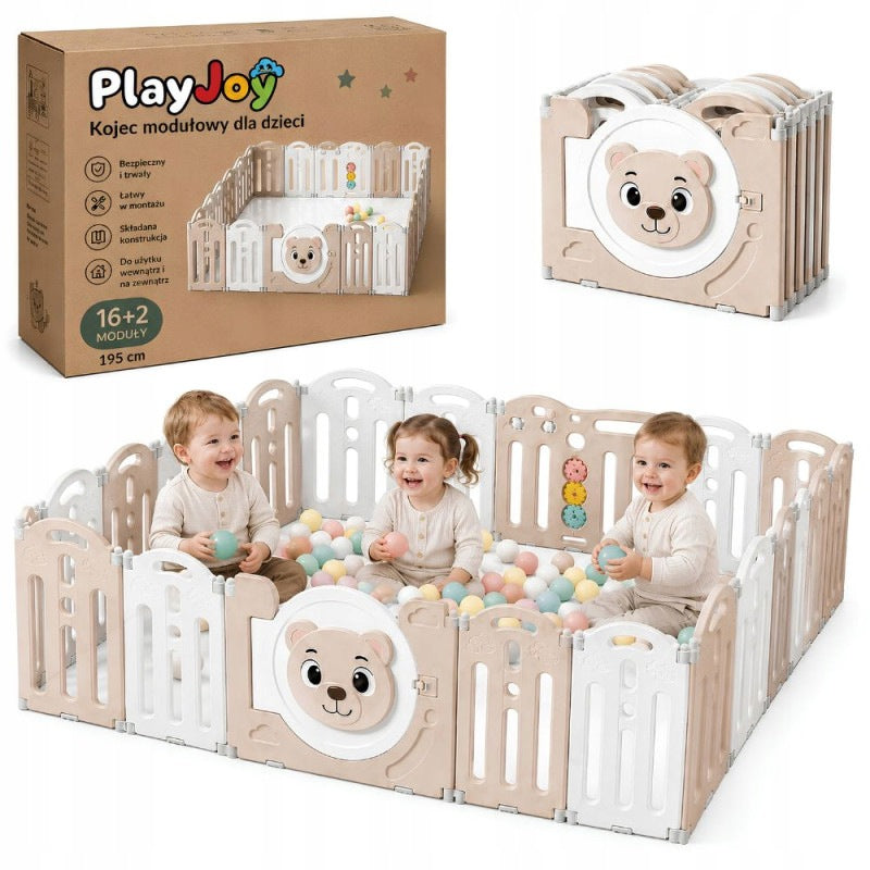 MODULAR PLAYPEN FOR CHILD HOMESTEAD BARRIER FENCE DRY POOL RX12