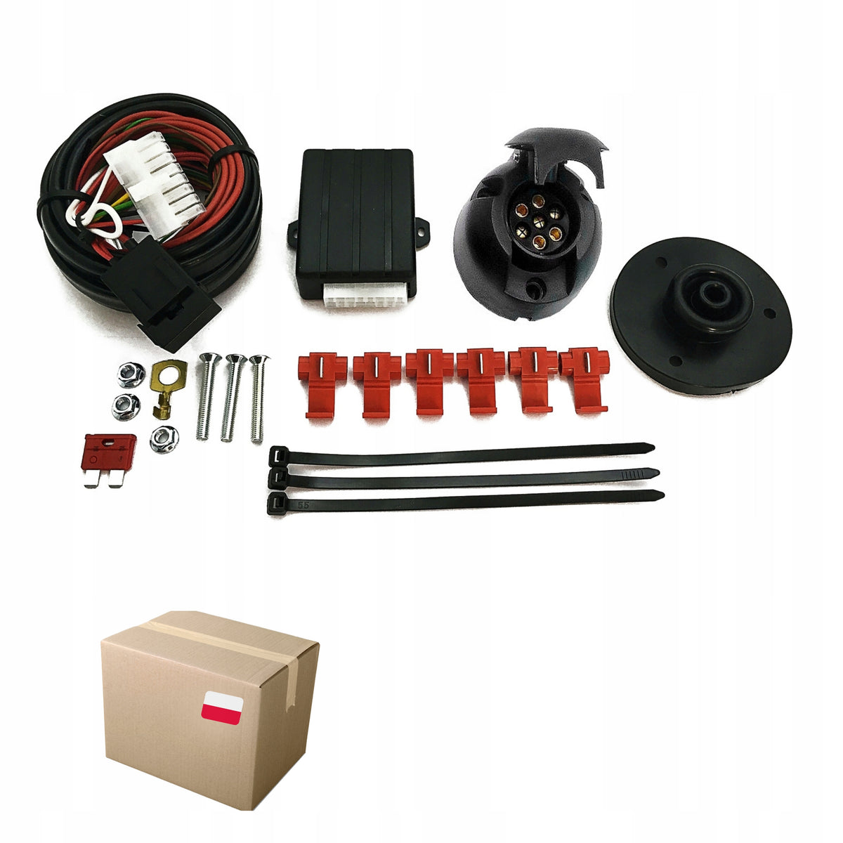 MODULE 7 pin + TOW HOOK BUNDLE ALL CARS HOOK