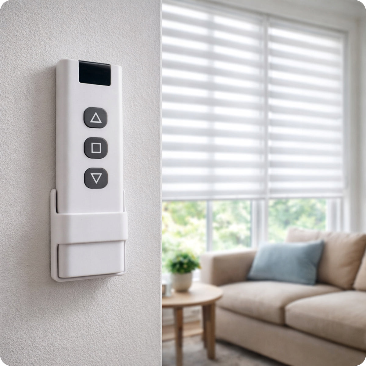 MODULE CONTROLLER FOR BLINDS CURTAINS 433MHz RADIO RECESSED + REMOTE CONTROL Series Brak WIFi