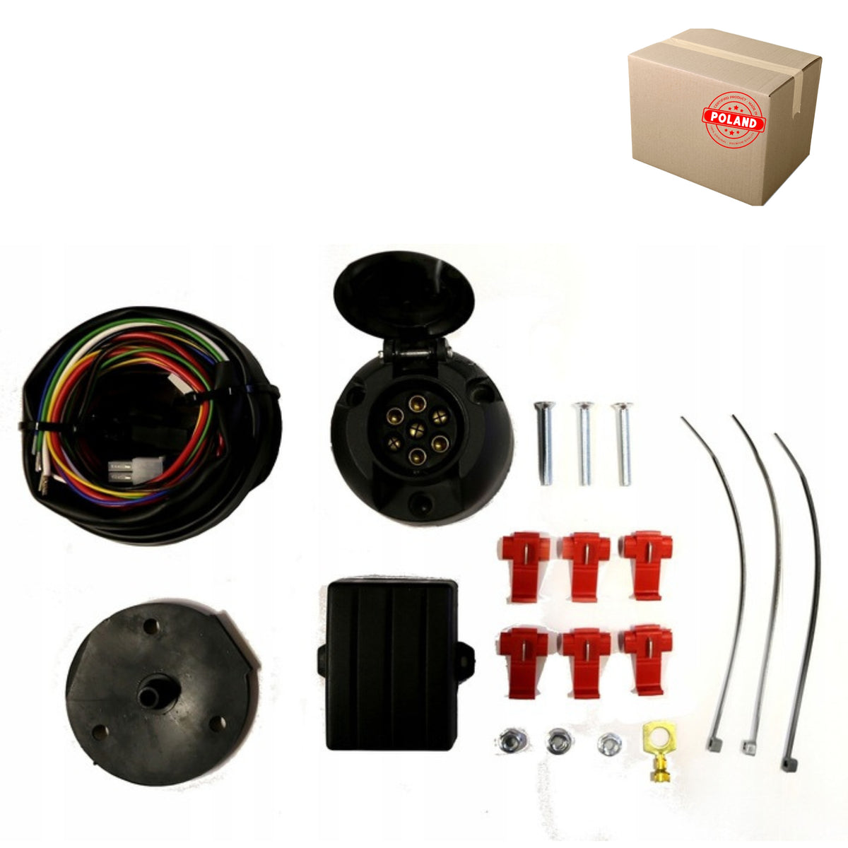 MODULE + TOW HOOK BEAM PARKING SENSORS POLISH PRODUCT