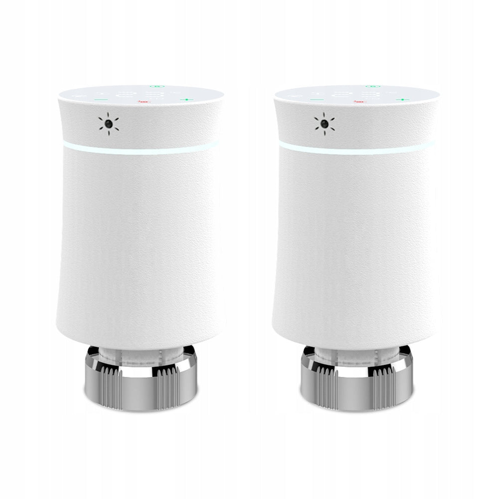 MOES TUYA ZigBee 2 x THERMOSTAT HEAD White