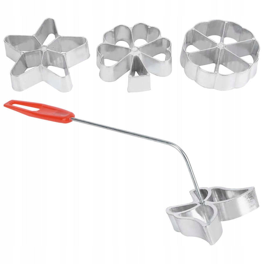 MOLD MOLDS BAKING MOLD FRYING COOKIES ROSETTES 4pcs robot #32 Manufacturer code gfdt