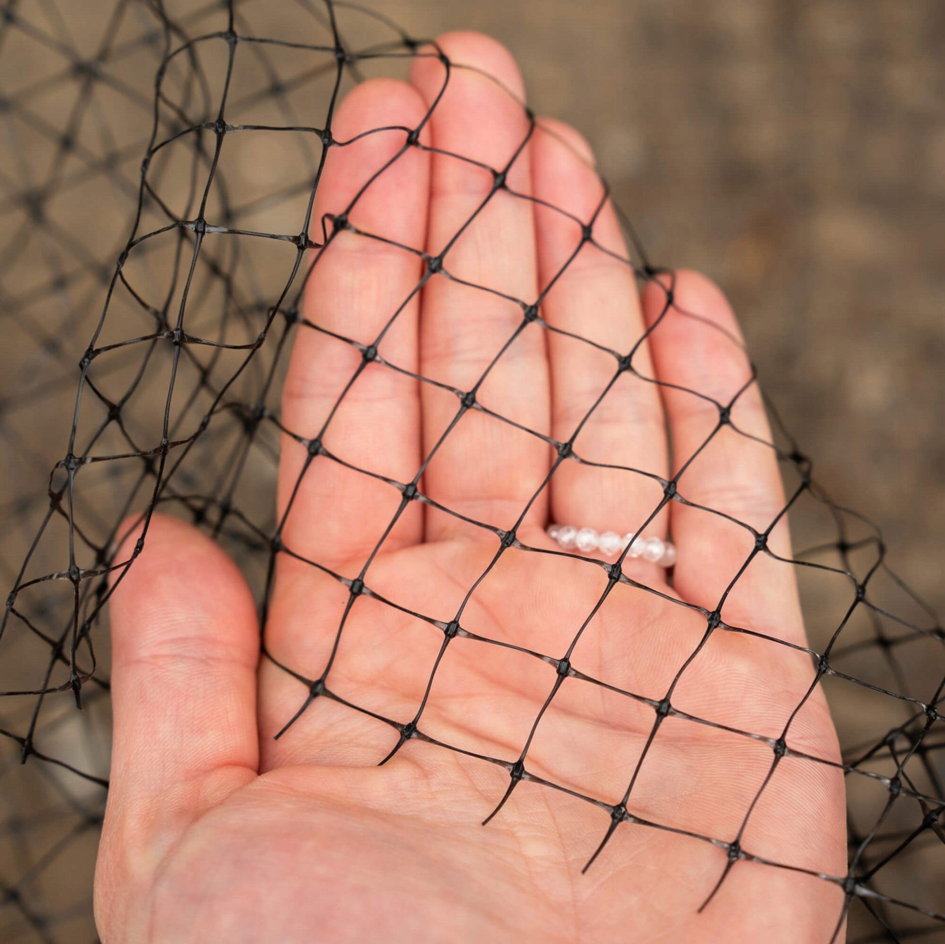 MOLE NET AGAINST MOLES STRONG PREMIUM 2x50m 30g DENSE DURABLE Batteries included no