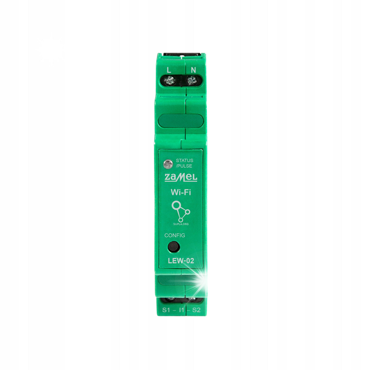 MONITOR ELECTRICITY METER 1-PHASE 100A 230V LEW-02 SUPLA ZAMEL Packaging status original