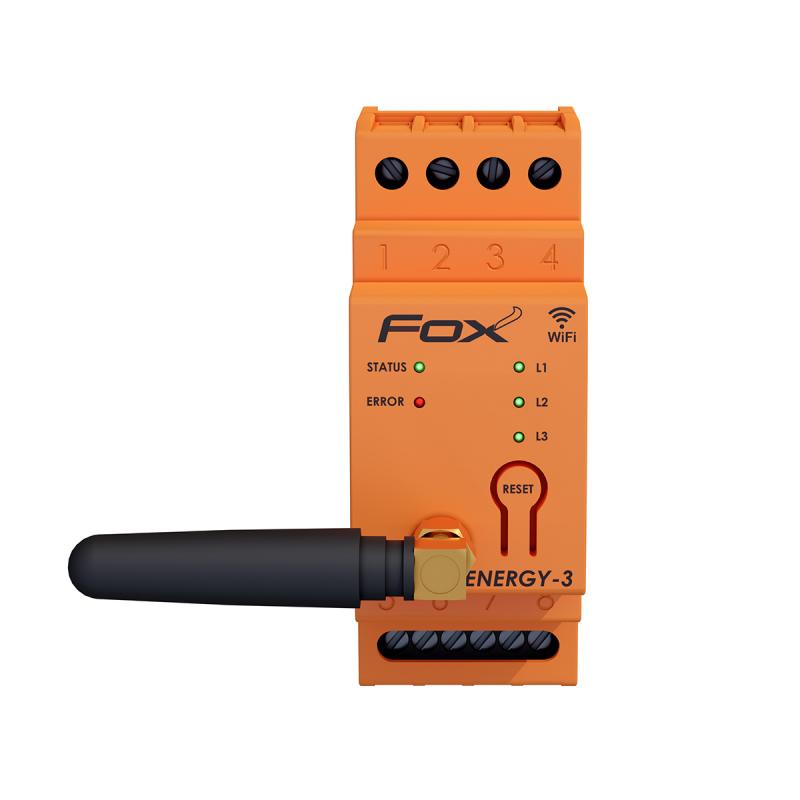 MONITOR ENERGY CONSUMPTION METER 3-PHASE WI-MEF-3-40 ENERGY 3 F&F