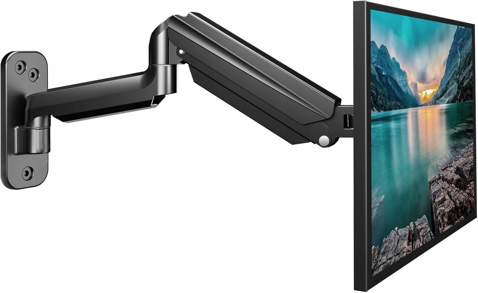 MONITOR WALL MOUNT ARM 32 INCHES 9KG VESA 75X100 ADJUSTABLE