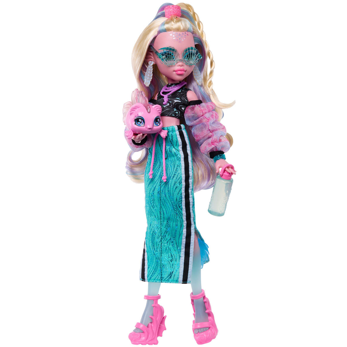 MONSTER HIGH LAGOONA BLUE Base doll JHK33 Brand Monster High
