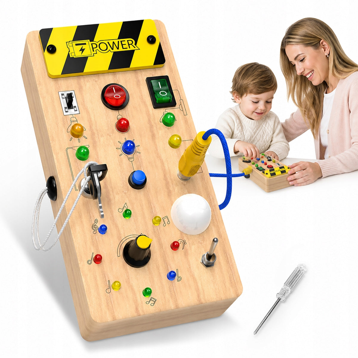 MONTESSORI INTERACTIVE BOARD, GIFT FOR CHILDREN WITH ADHD AND AUTISM