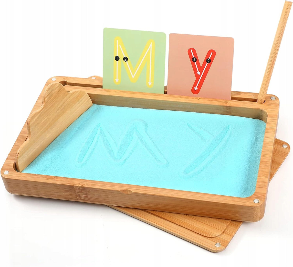 MONTESSORI TOY SAND DRAWING TABLE FOR CHILDREN PERFECT GIFT