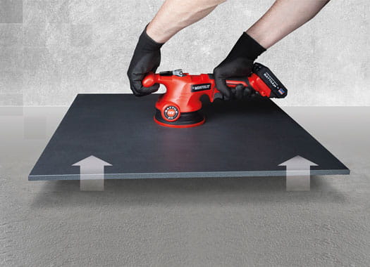 MONTOLIT VIBRATING SUCTION CUP FOR BATTILEE-PRO TILES + 2 X BATTERY Brand MONTOLIT