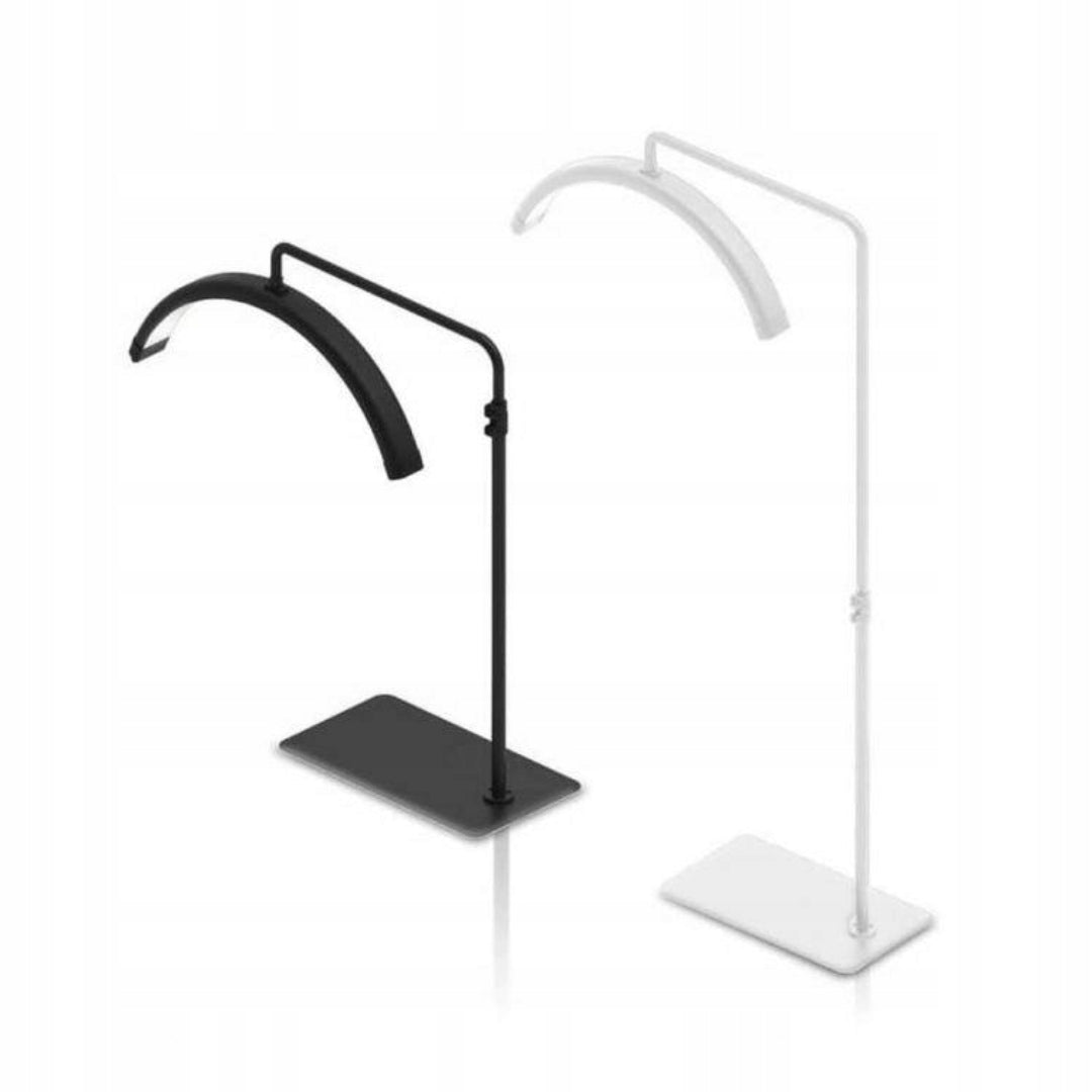 MOON Floor Cosmetic Lamp for Eyelash Extensions PLATINUM G black Manufacturer code Lampa kosmetyczna podłogowa