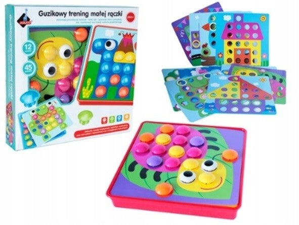 MOSAIC BUTTON TRAINING LITTLE HAND +2 YEARS Kid's age 2+ years