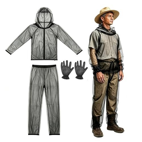 MOSQUITO NET JACKET INSECT MOSQUITO PROTECTION FOR TOURIST HOME Brand no brand