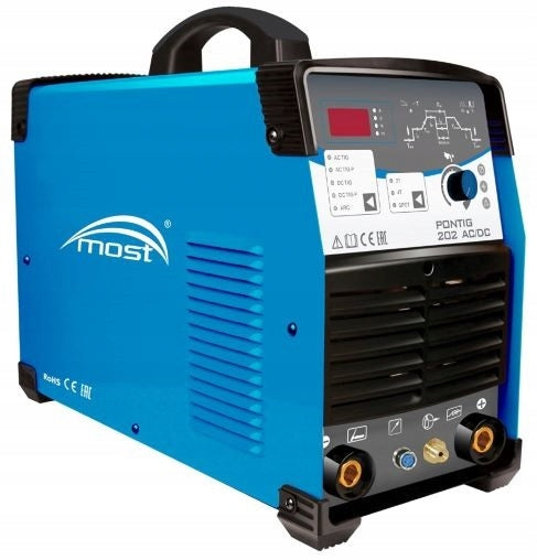 MOST 10-200 A 230 8,2 kVA inverter welder
