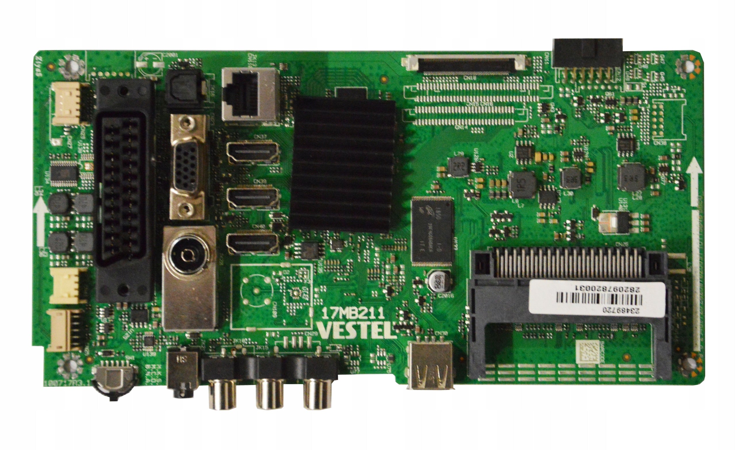 MOTHERBOARD VESTEL FOR JVC LT-43C770 17MB211